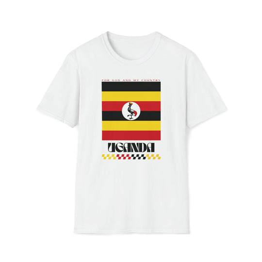 Uganda Retro T-Shirt - Ezra's Clothing - T-Shirt