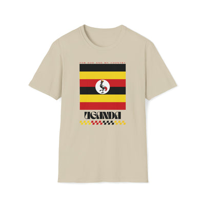 Uganda Retro T-Shirt - Ezra's Clothing