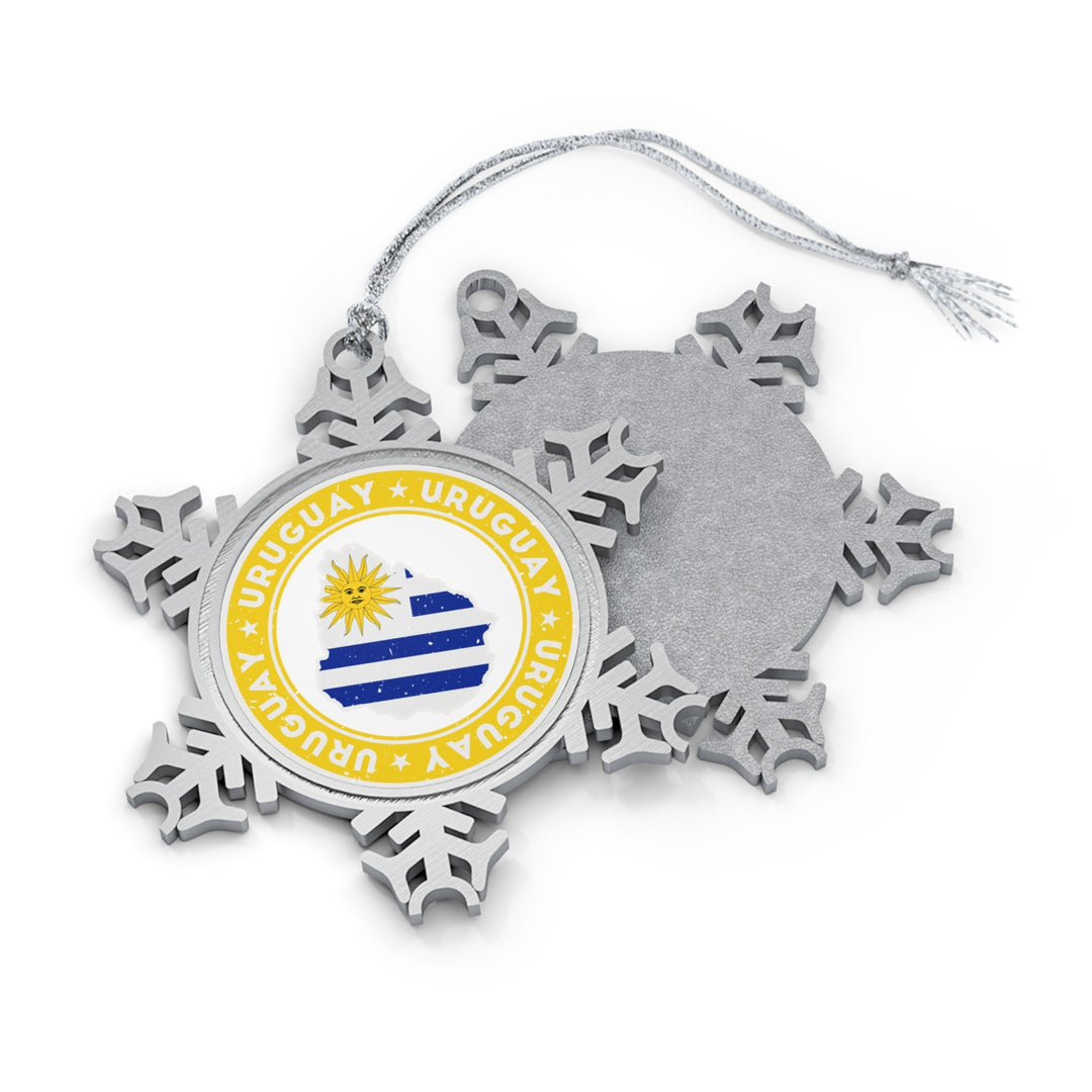 Uruguay Snowflake Ornament - Ezra's Clothing - Christmas Ornament