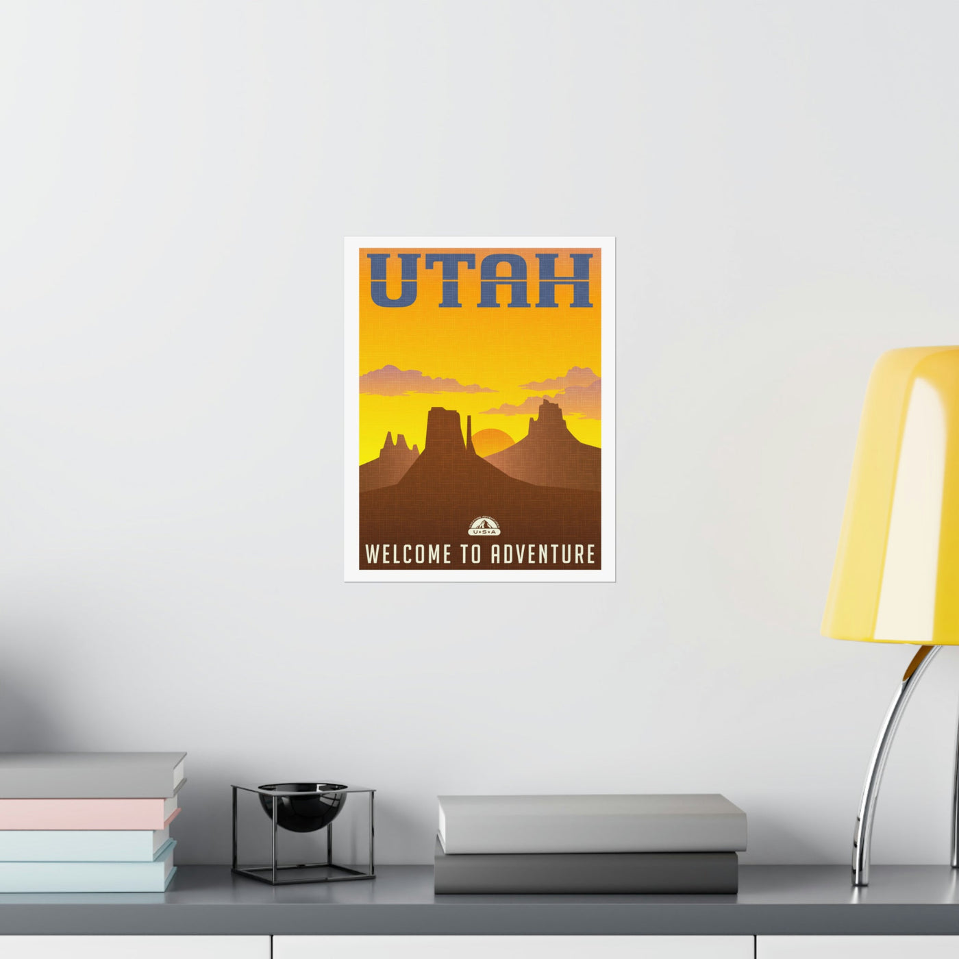 Utah Travel Poster - Ezra's Clothing