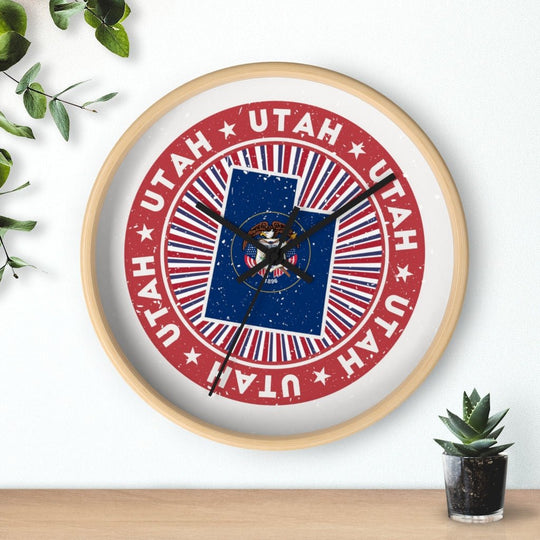 Utah Wall Clock - Ezra's Clothing - Wall Clocks