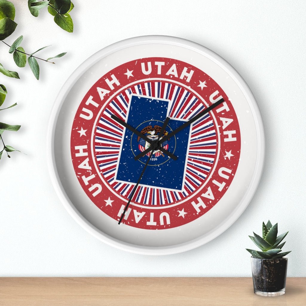 Utah Wall Clock - Ezra's Clothing