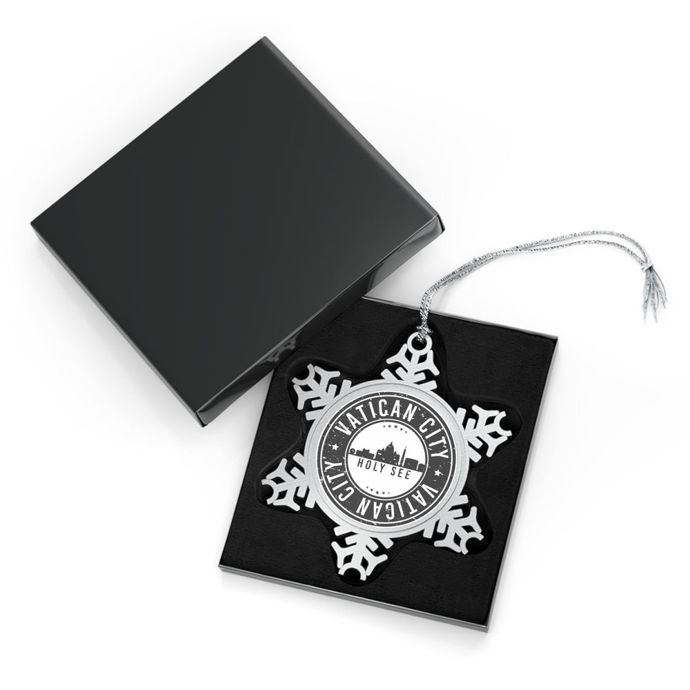 Vatican City Snowflake Ornament - Ezra's Clothing - Christmas Ornament