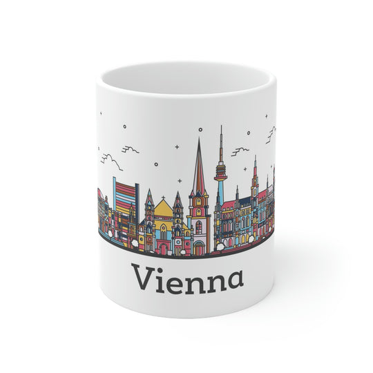 Vienna Austria Coffee Mug - Ezra's Clothing - Mug