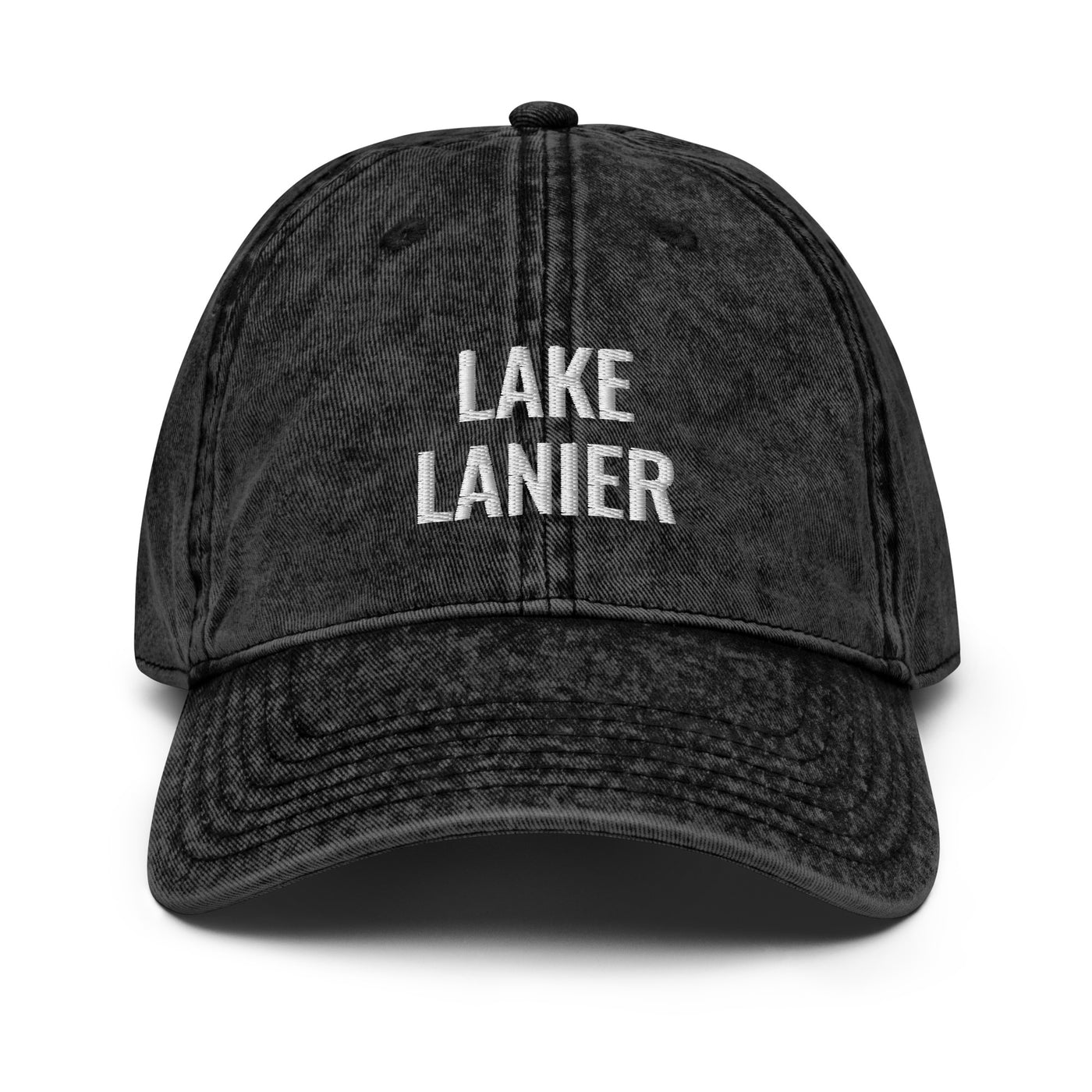Lake Lanier Hat Hats Ezra's Clothing Black  