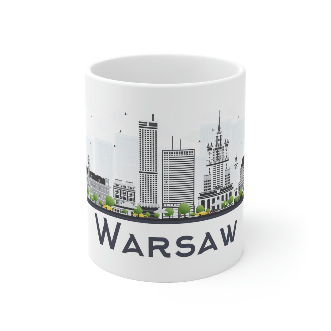 Warsaw Poland Coffee Mug - Ezra's Clothing - Mug