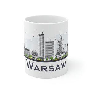 Warsaw Poland Coffee Mug - Ezra's Clothing