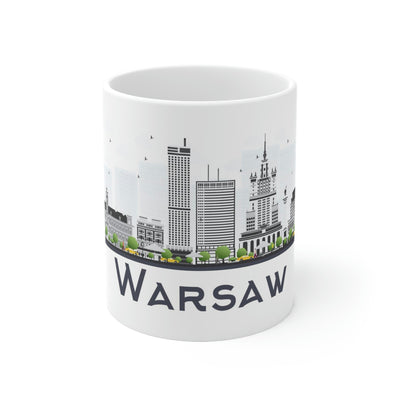 Warsaw Poland Coffee Mug - Ezra's Clothing