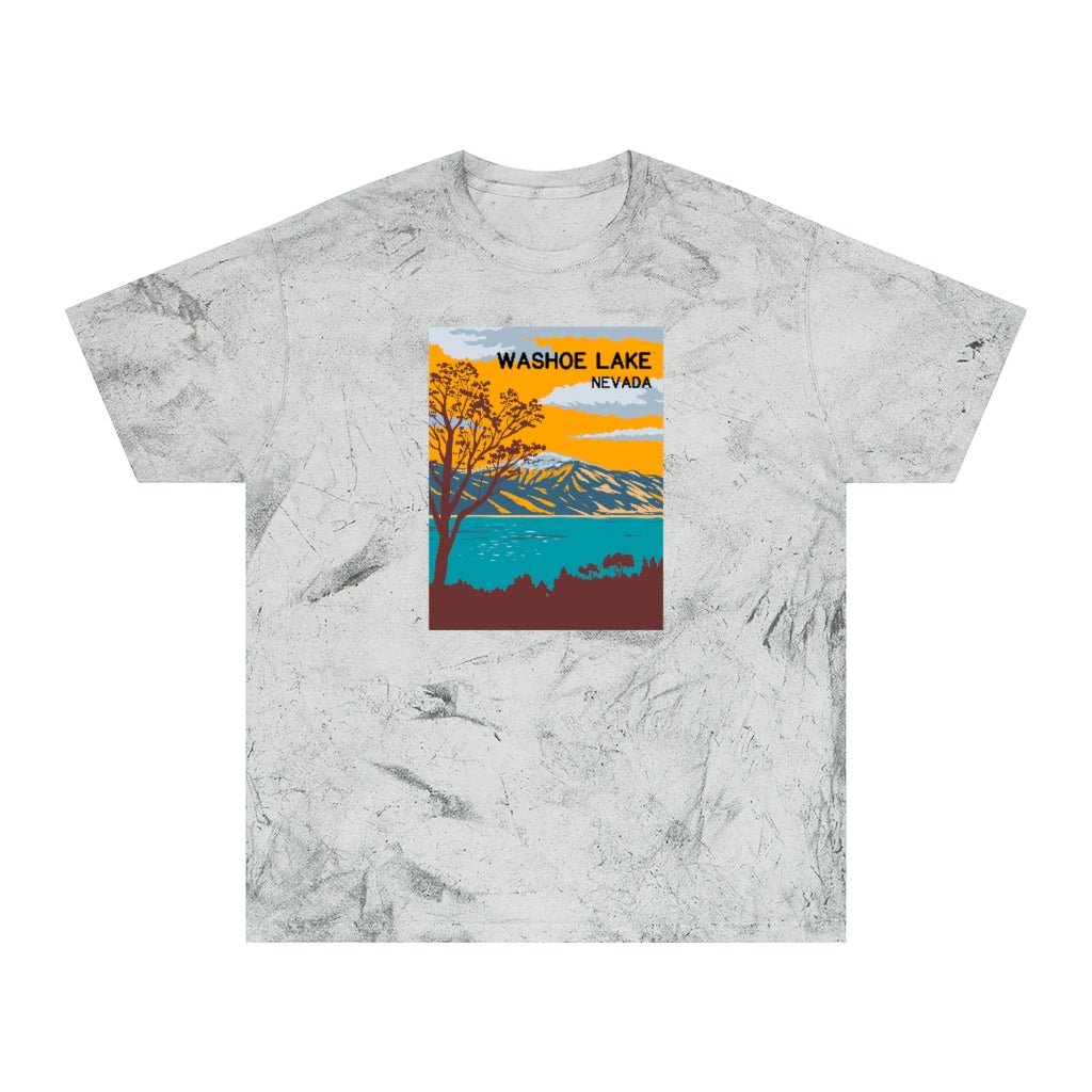Washoe Lake T-Shirt (Color Blast) - Ezra's Clothing - T-Shirt