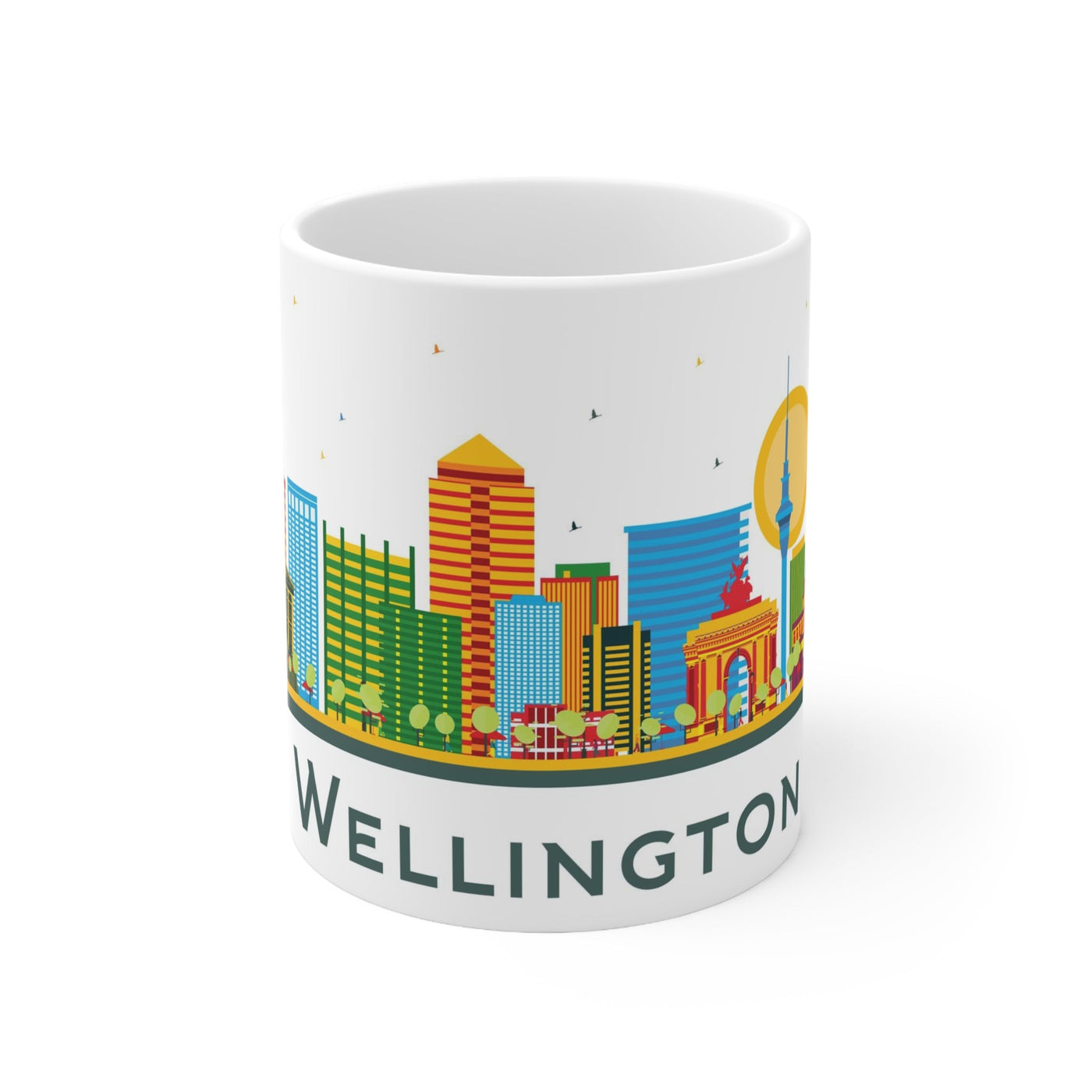 Wellington New Zealand Coffee Mug - Ezra's Clothing