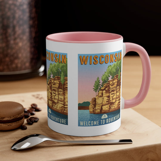 Wisconsin Coffee Mug - Ezra's Clothing - Mug