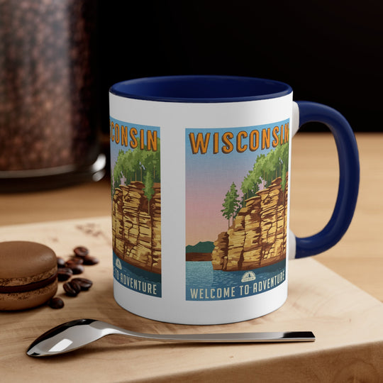 Wisconsin Coffee Mug - Ezra's Clothing - Mug