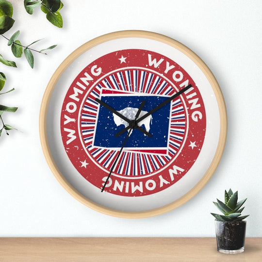 Wyoming Wall Clock - Ezra's Clothing - Wall Clocks
