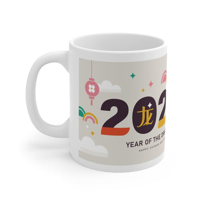 Year of the Dragon Chinese New Year Coffee Mug - Ezra's Clothing