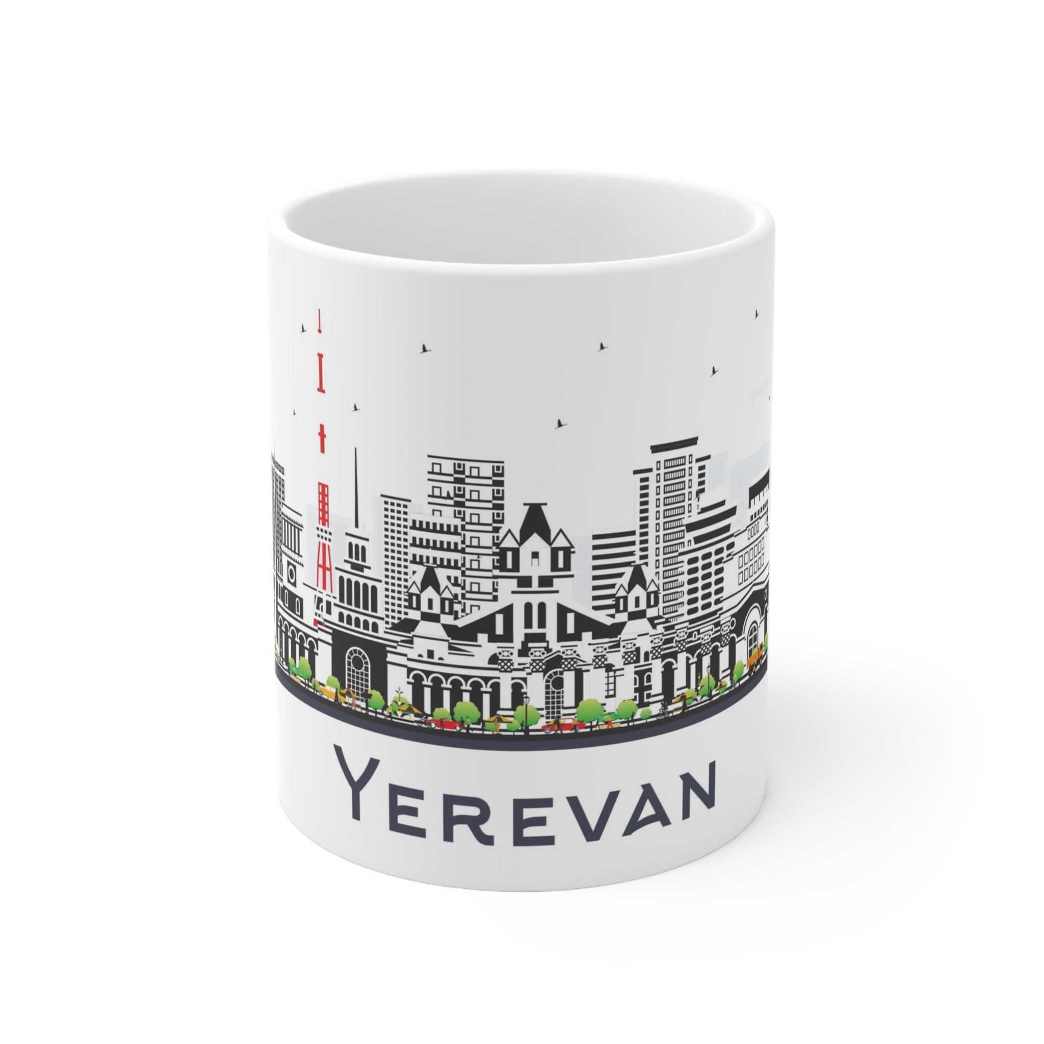 Yerevan Armenia Coffee Mug - Ezra's Clothing - Mug