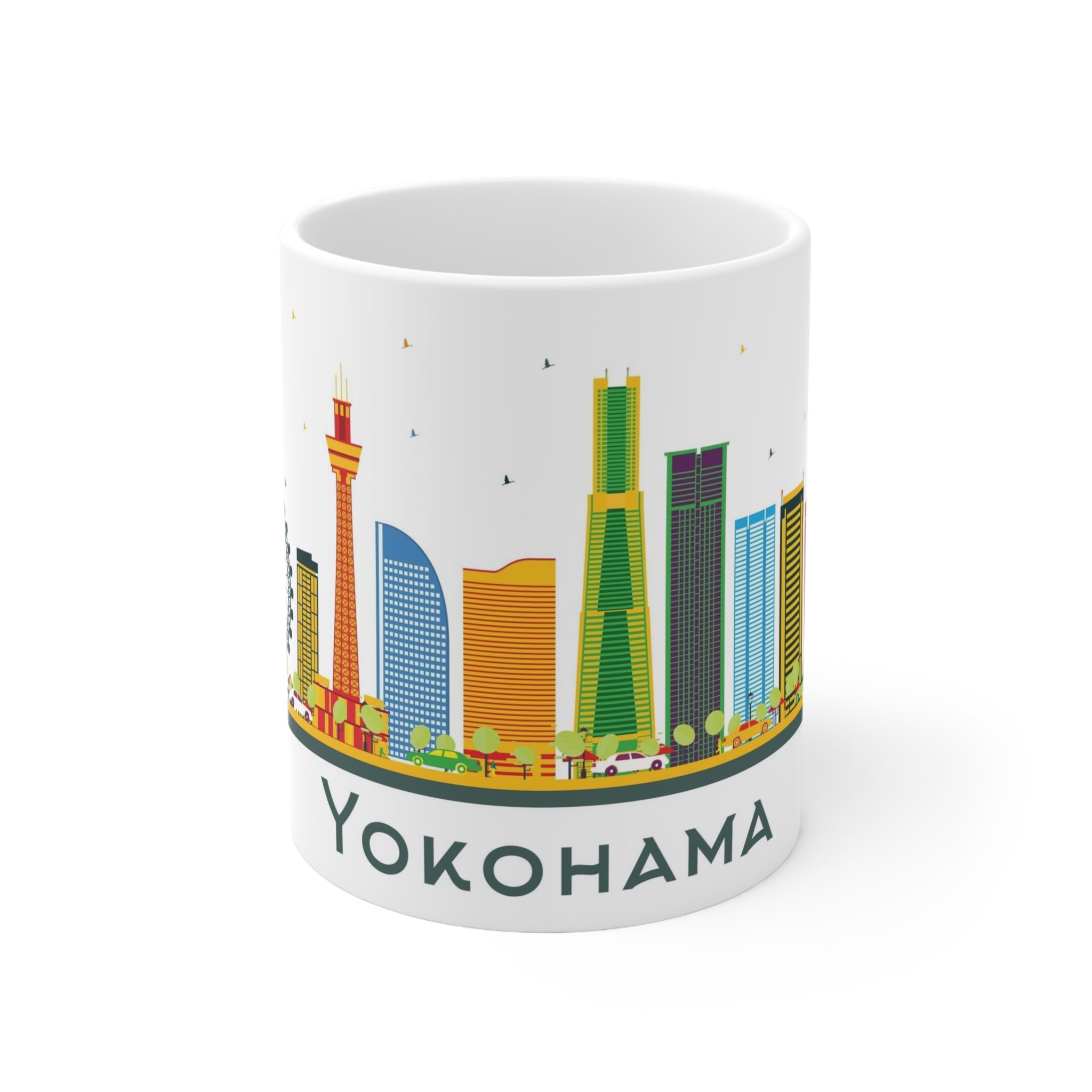 Yokohama Japan Coffee Mug - Ezra's Clothing - Mug