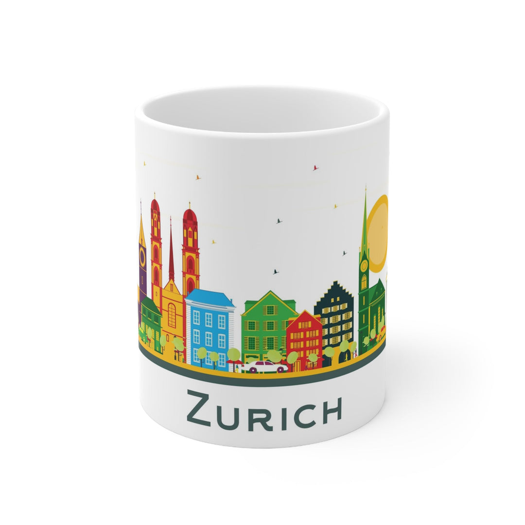 Zurich Switzerland Coffee Mug - Ezra's Clothing - Mug