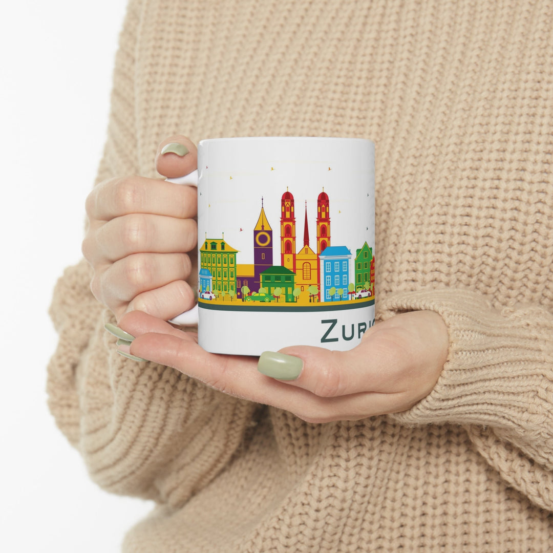 Zurich Switzerland Coffee Mug - Ezra's Clothing - Mug